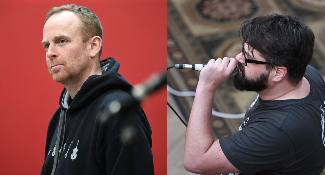 Tobias Hahn (Keyboards | links) und RIG (Gesang | rechts)