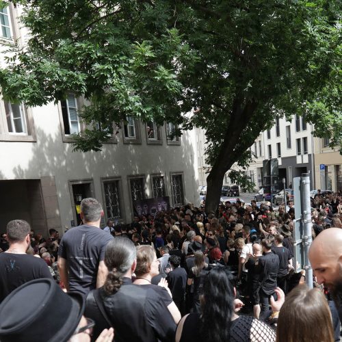 JANUS zu sehen war nicht ganz leicht, aber zu hören waren sie gut.